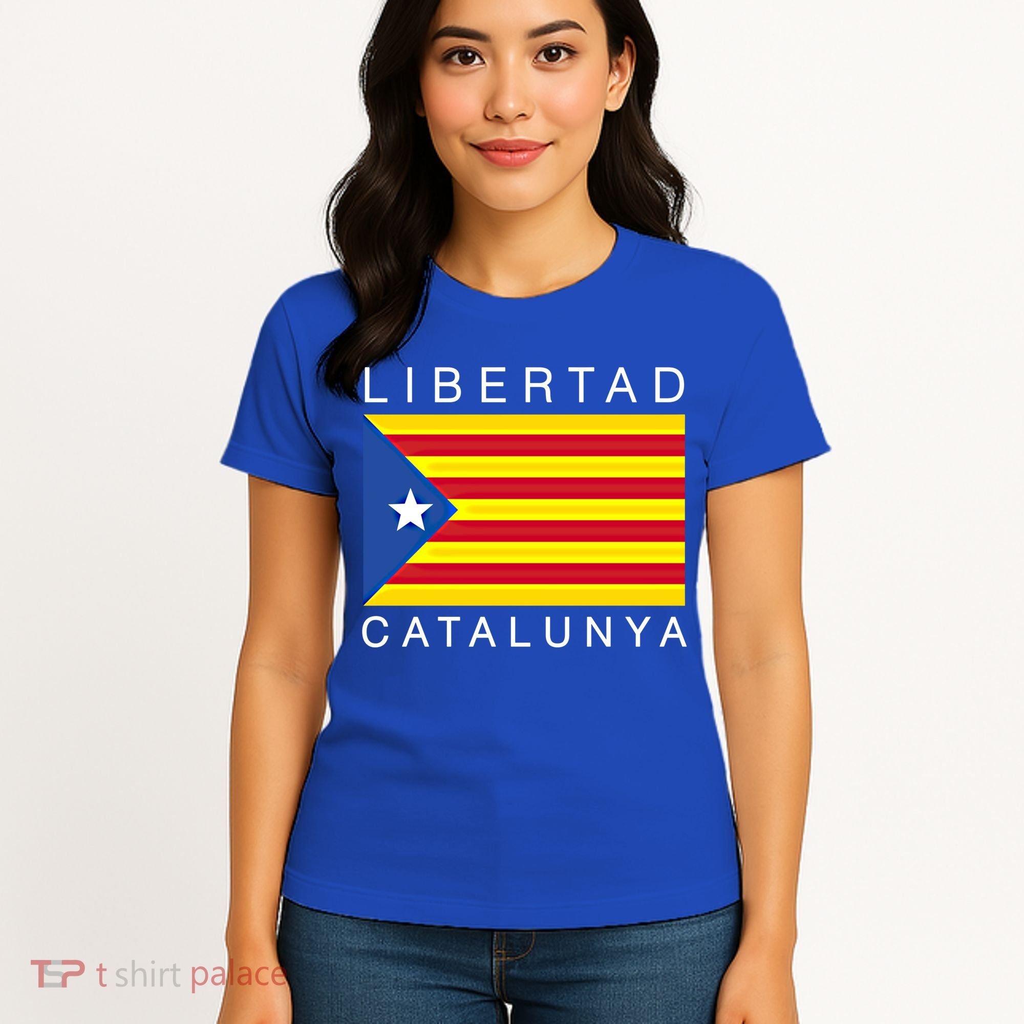 Libertad Catalunya Catalan Catalonia Independence Espana Gift Women's T-Shirt