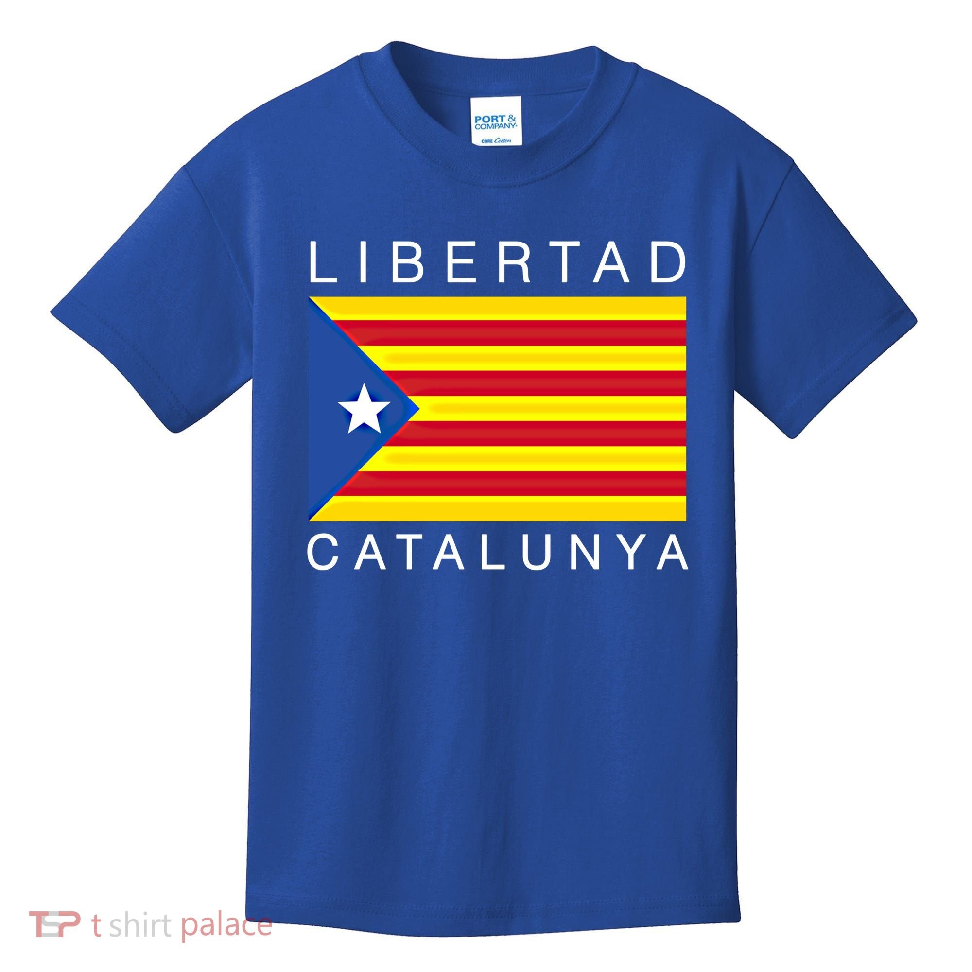 Libertad Catalunya Catalan Catalonia Independence Espana Gift Kids T-Shirt