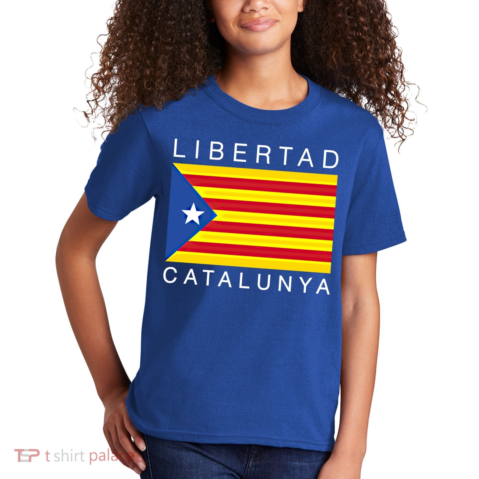 Libertad Catalunya Catalan Catalonia Independence Espana Gift Kids T-Shirt