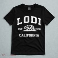 Lodi California CA Vintage State Athletic Style T-Shirt thumb 5