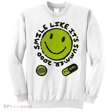 L Color Changing Smile Like It’S Summer 2000 Sweatshirt