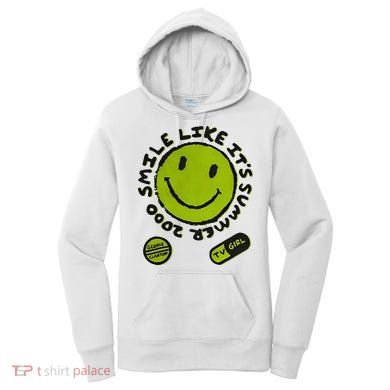 L Color Changing Smile Like It’S Summer 2000 Women's Hoodie