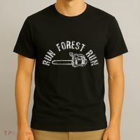 Lumberjack Chainsaw Chop Wood Gift T-Shirt thumb 3