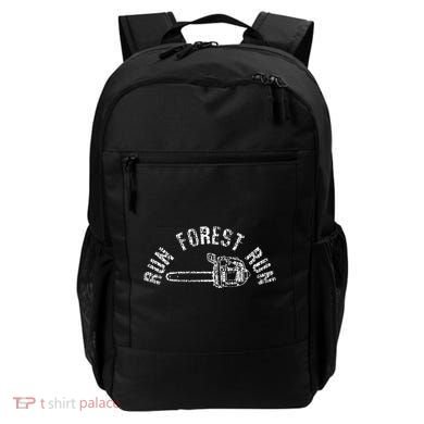 Lumberjack Chainsaw Chop Wood Gift Backpack