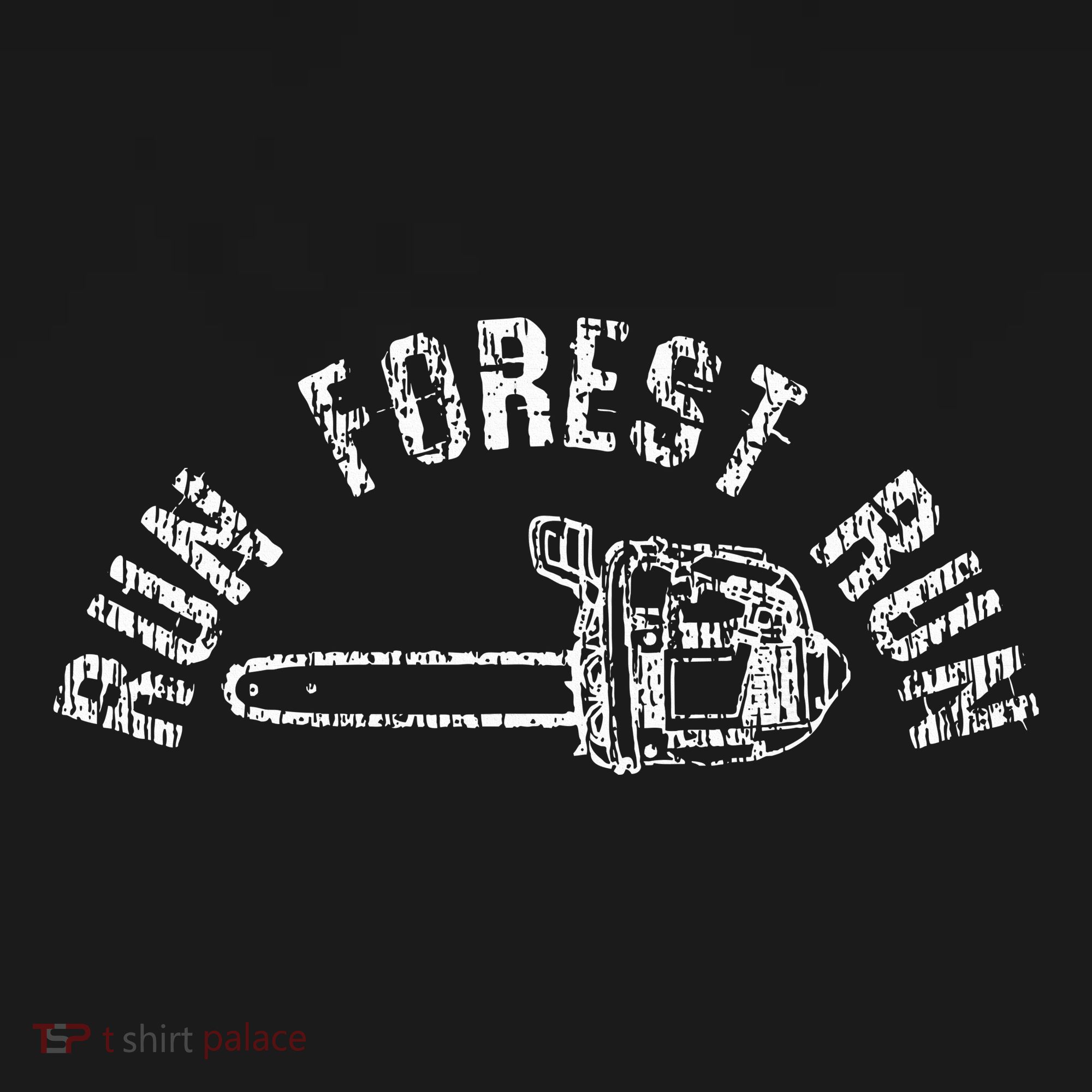 Lumberjack Chainsaw Chop Wood Gift Backpack