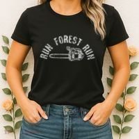 Lumberjack Chainsaw Chop Wood Gift Women's T-Shirt thumb 2