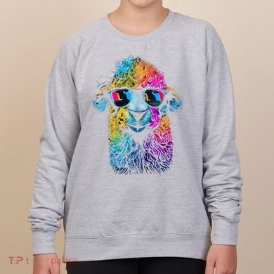 Lama Colorful Cool Alpaca Alpacalover Women's Sweatshirt