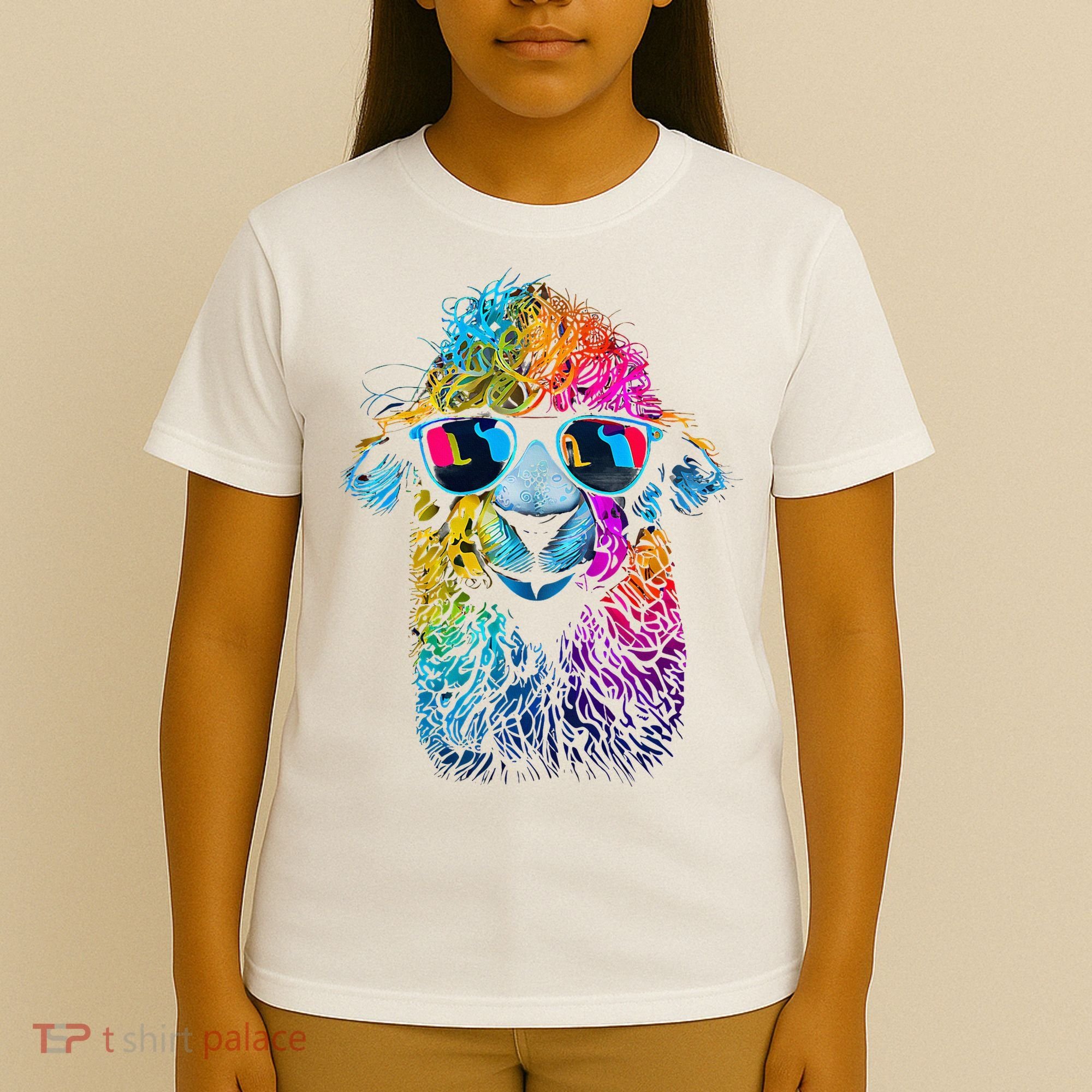 Lama Colorful Cool Alpaca Alpacalover T-Shirt
