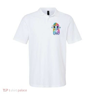 Lama Colorful Cool Alpaca Alpacalover Polo