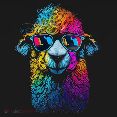 Lama Colorful Cool Alpaca Alpacalover Women's Perfect Tri Rocker Tank
