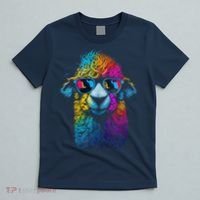 Lama Colorful Cool Alpaca Alpacalover T-Shirt thumb 5