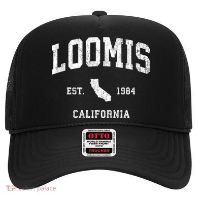 Loomis California Ca Vintage Athletic Hat