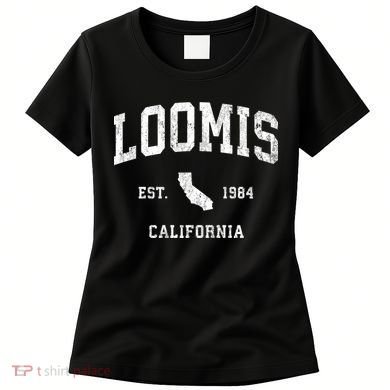 Loomis California Ca Vintage Athletic Women's T-Shirt