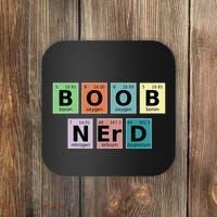 Lactation Consultant Counselor Boob Nerd Coaster thumb 0