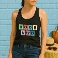 Lactation Consultant Counselor Boob Nerd Women's Tank Top thumb 2