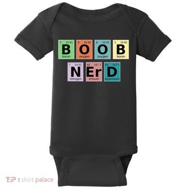 Lactation Consultant Counselor Boob Nerd Baby Bodysuit