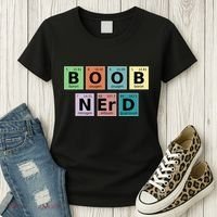 Lactation Consultant Counselor Boob Nerd Women's T-Shirt thumb 3