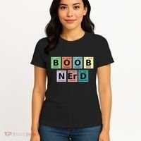 Lactation Consultant Counselor Boob Nerd Women's T-Shirt thumb 4
