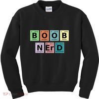 Lactation Consultant Counselor Boob Nerd Kids Sweatshirt thumb 0
