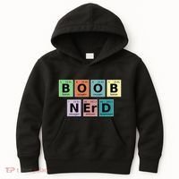Lactation Consultant Counselor Boob Nerd Kids Hoodie thumb 0