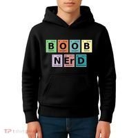Lactation Consultant Counselor Boob Nerd Kids Hoodie thumb 4