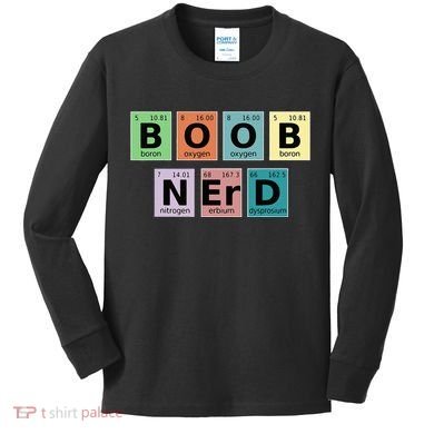 Lactation Consultant Counselor Boob Nerd Kids Long Sleeve Shirt
