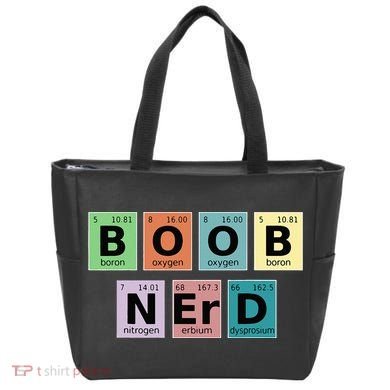 Lactation Consultant Counselor Boob Nerd Tote Bag