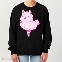 Llama Cotton Candy Women's Sweatshirt thumb 0