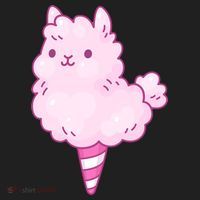 Llama Cotton Candy Women's Sweatshirt thumb 2