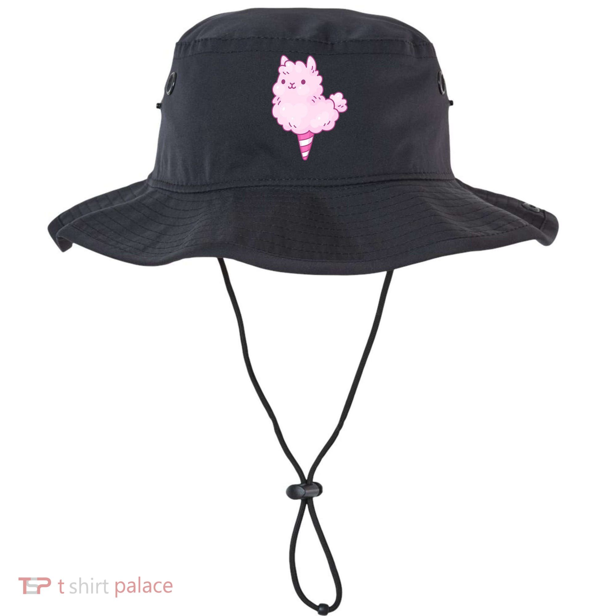 Llama Cotton Candy Bucket Hat