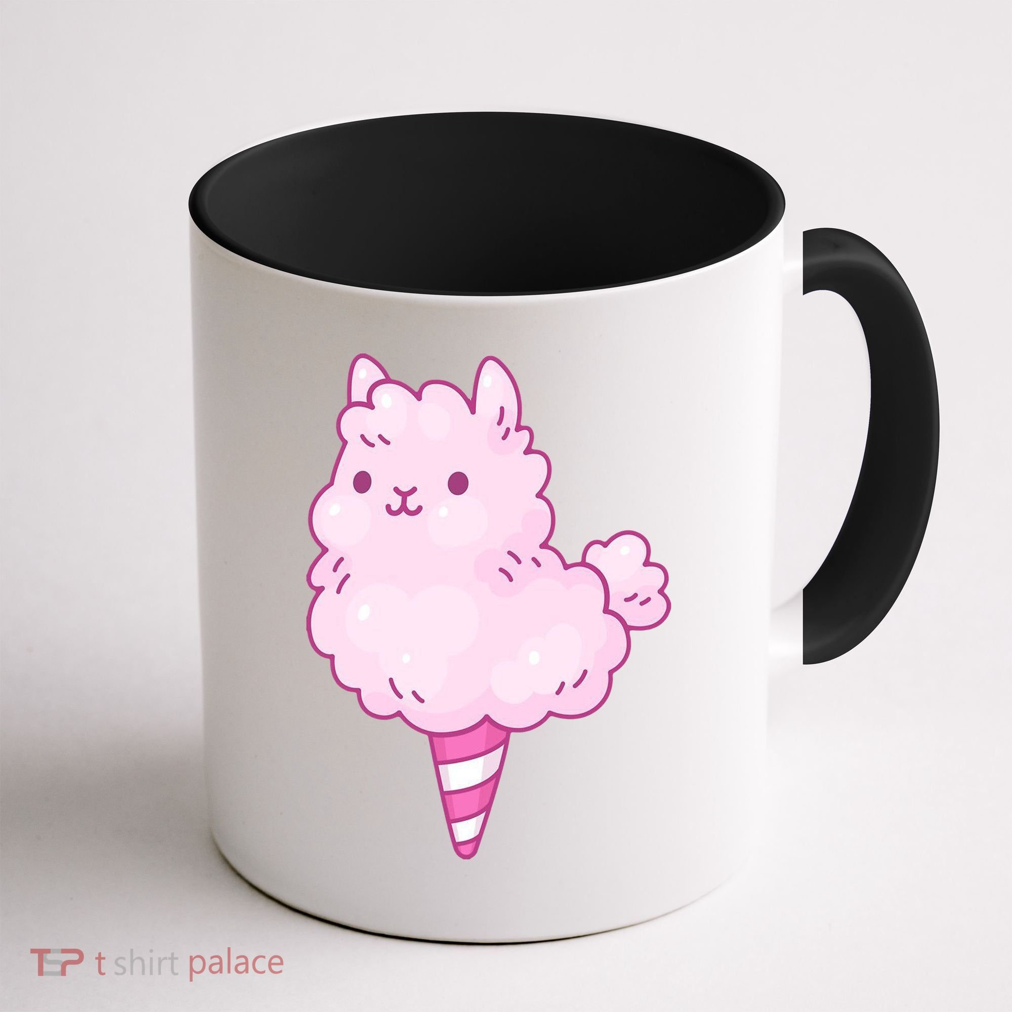 Llama Cotton Candy Coffee Mug