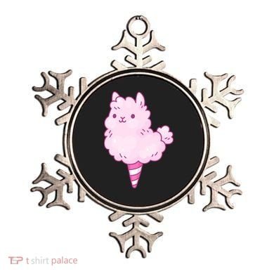 Llama Cotton Candy Ornament