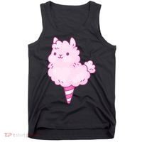 Llama Cotton Candy Tank Top thumb 0