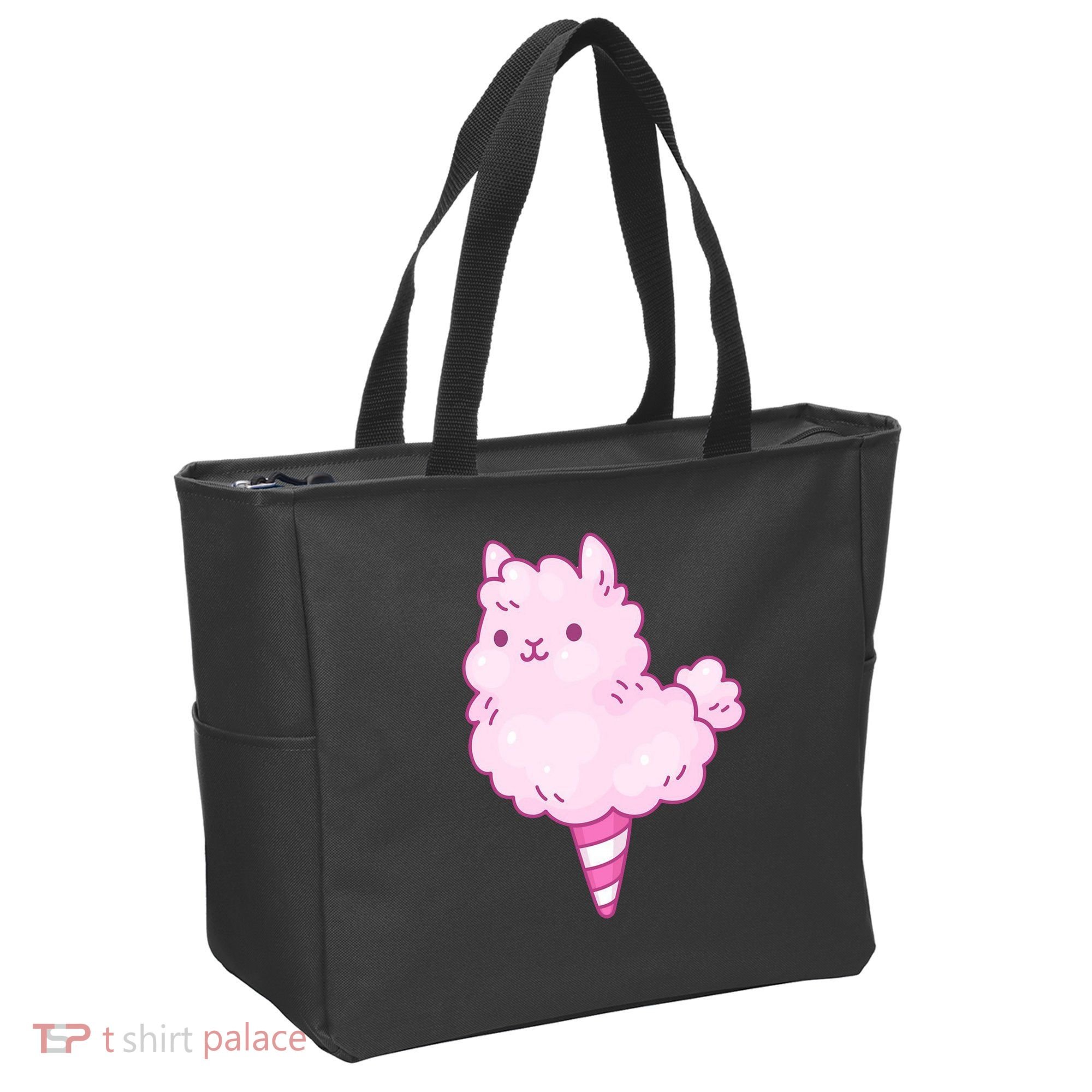 Llama Cotton Candy Bag