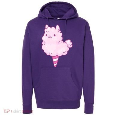 Llama Cotton Candy Hoodie