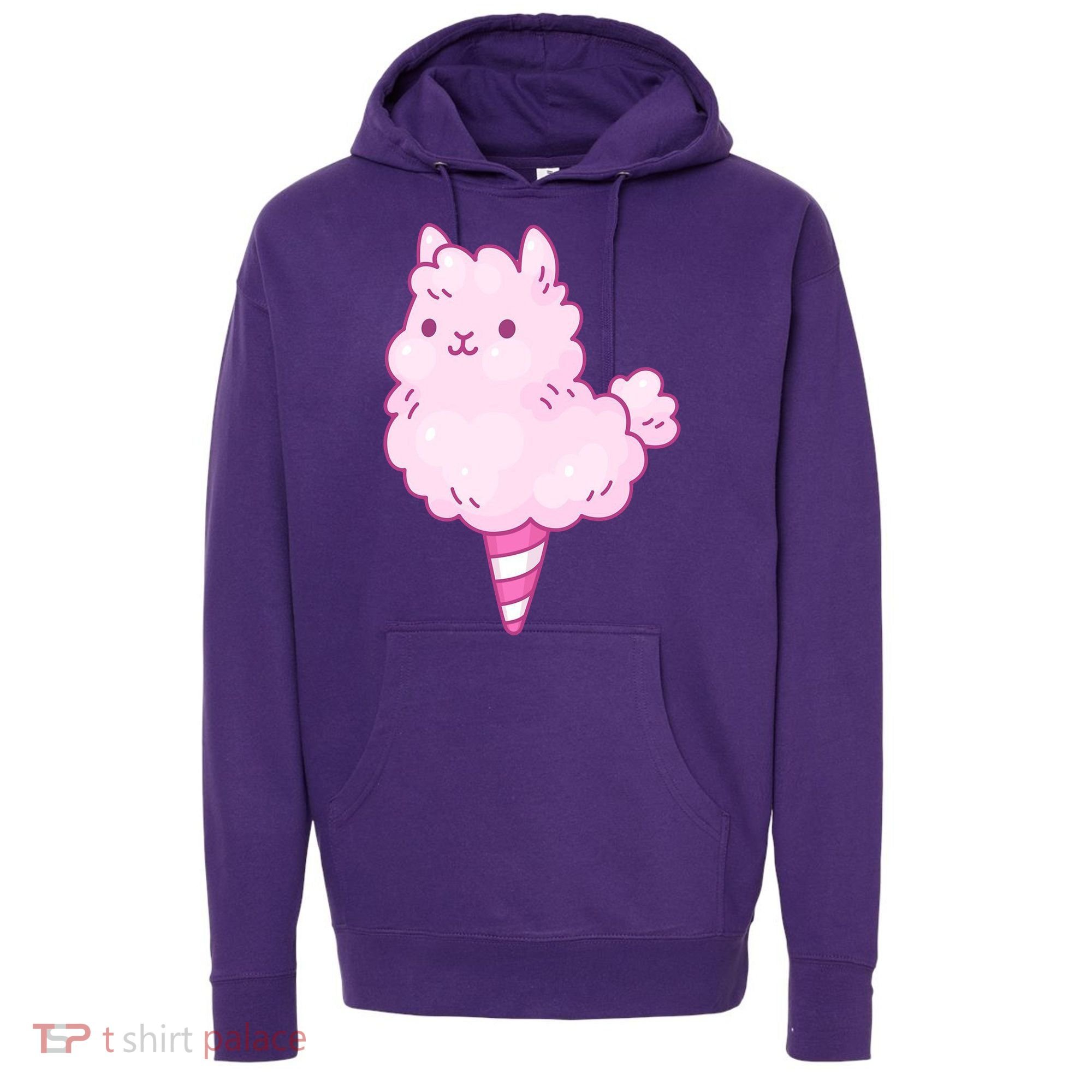 Llama Cotton Candy Hoodie
