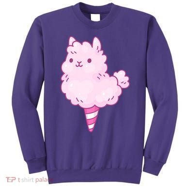 Llama Cotton Candy Sweatshirt