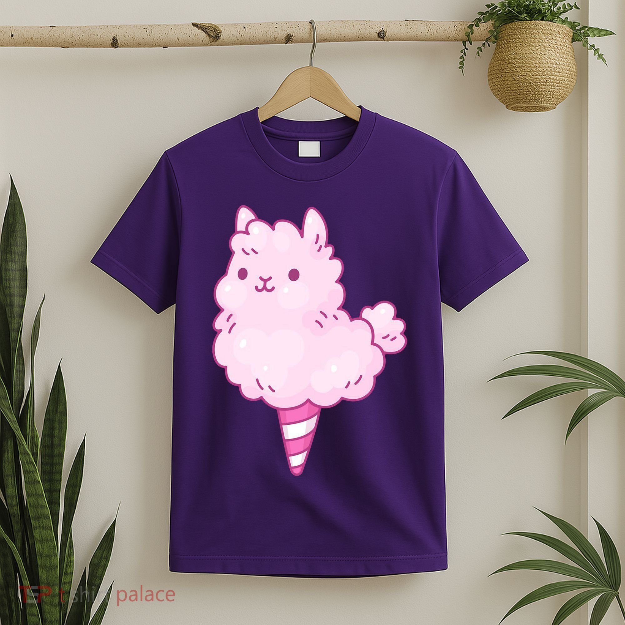 Llama Cotton Candy T-Shirt