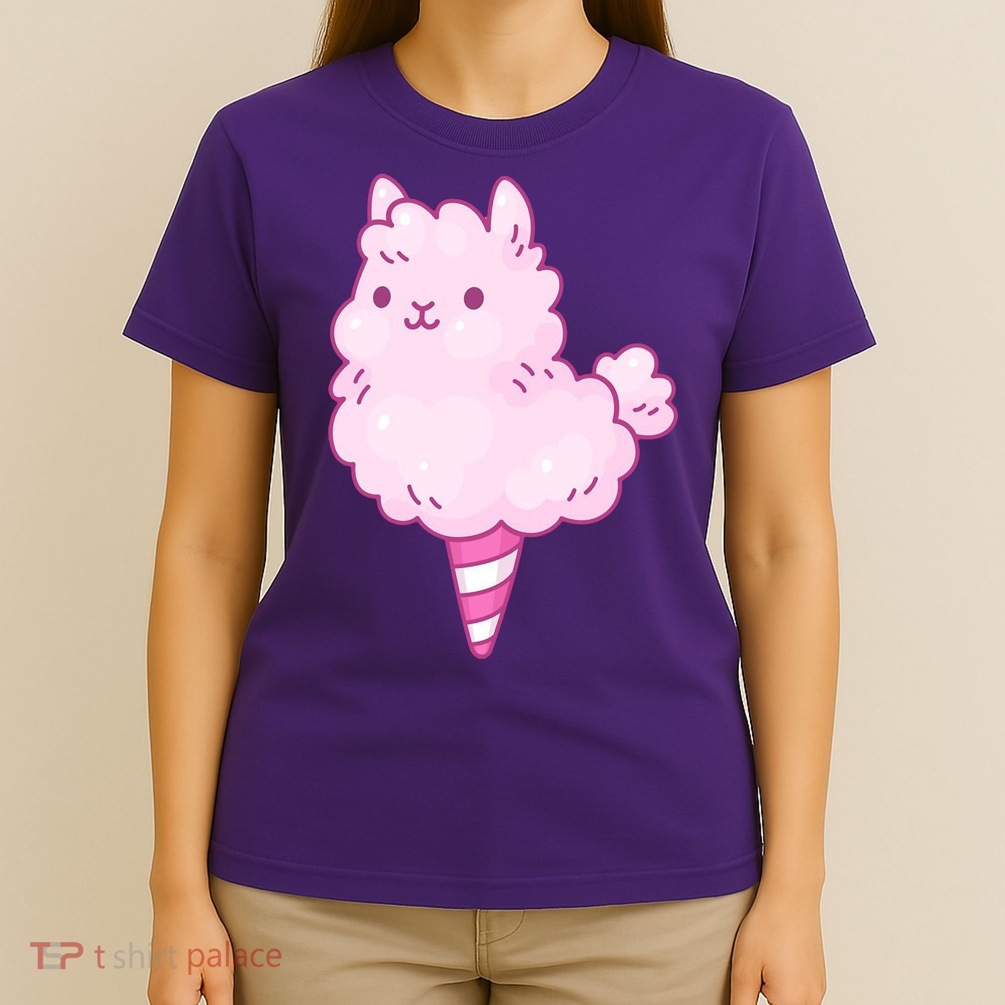 Llama Cotton Candy T-Shirt