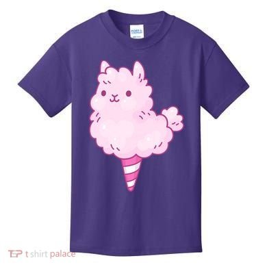 Llama Cotton Candy Kids T-Shirt