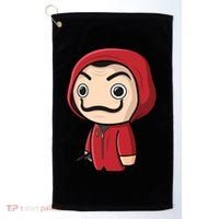La Casa De Papel Heist Golf Towel thumb 0