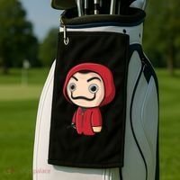La Casa De Papel Heist Golf Towel thumb 2