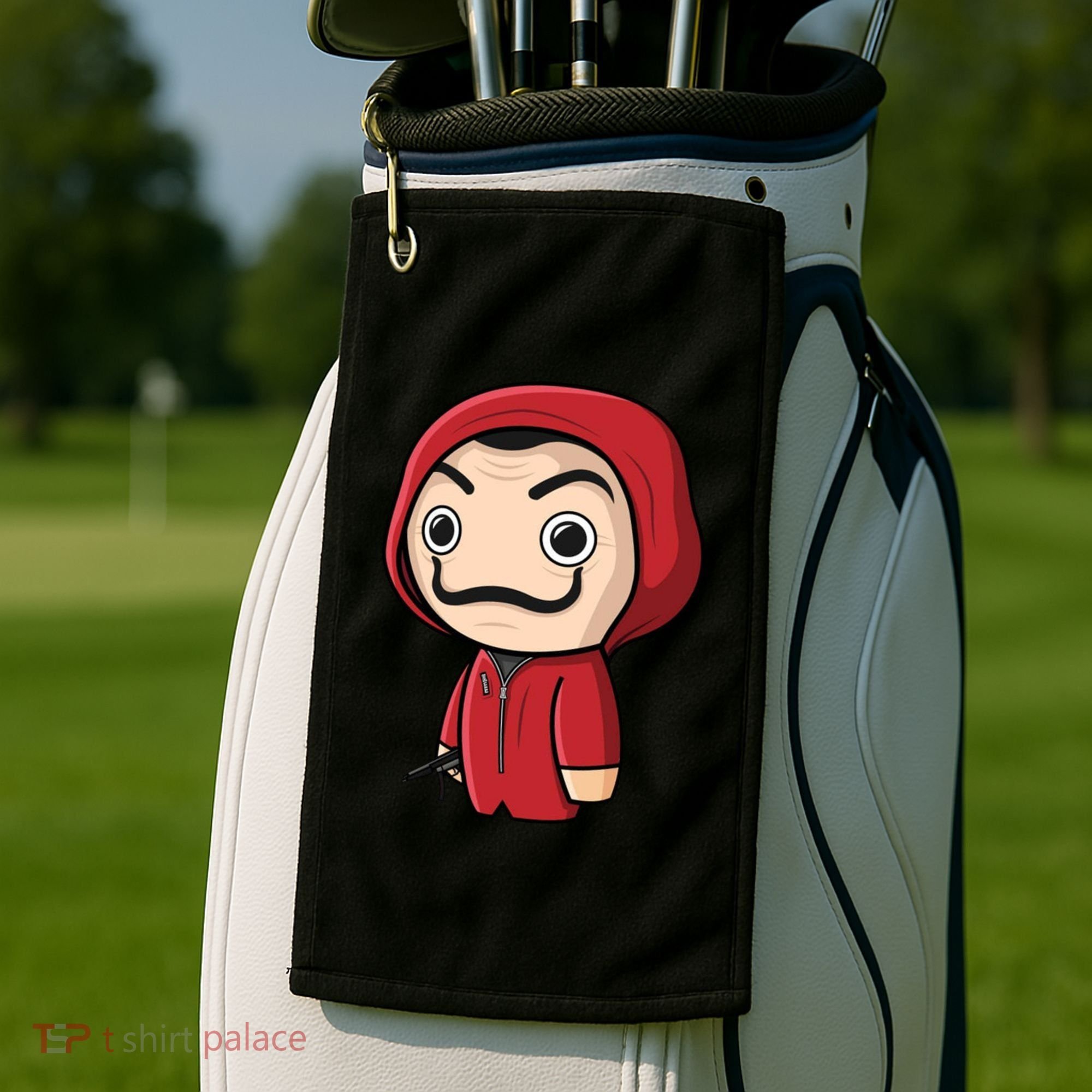 La Casa De Papel Heist Golf Towel