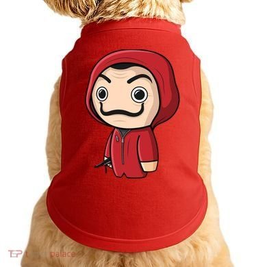 La Casa De Papel Heist Doggie Tank