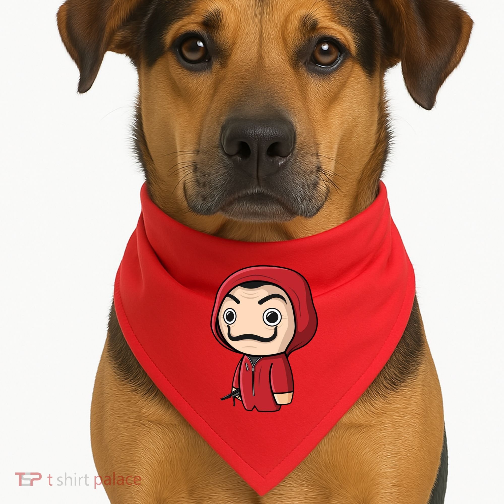 La Casa De Papel Heist USA-Made Doggie Bandana