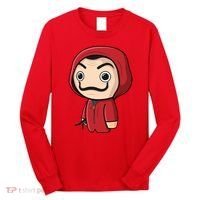 La Casa De Papel Heist Long Sleeve Shirt thumb 0
