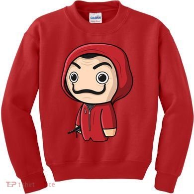 La Casa De Papel Heist Kids Sweatshirt