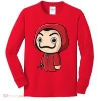 La Casa De Papel Heist Kids Long Sleeve Shirt thumb 0