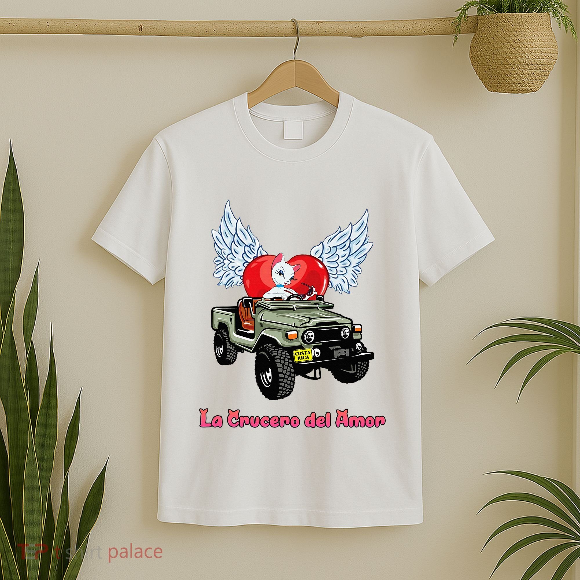 La Crucero Del Amor Costa Rica Kitten Cat Pretty Cruiser T-Shirt