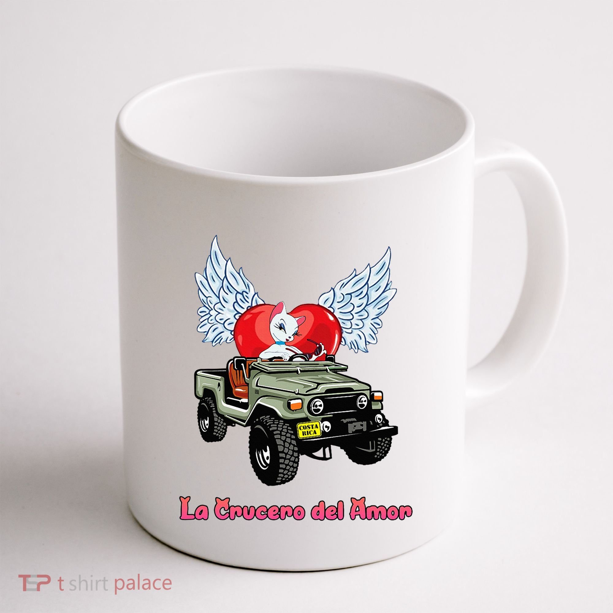 La Crucero Del Amor Costa Rica Kitten Cat Pretty Cruiser Coffee Mug